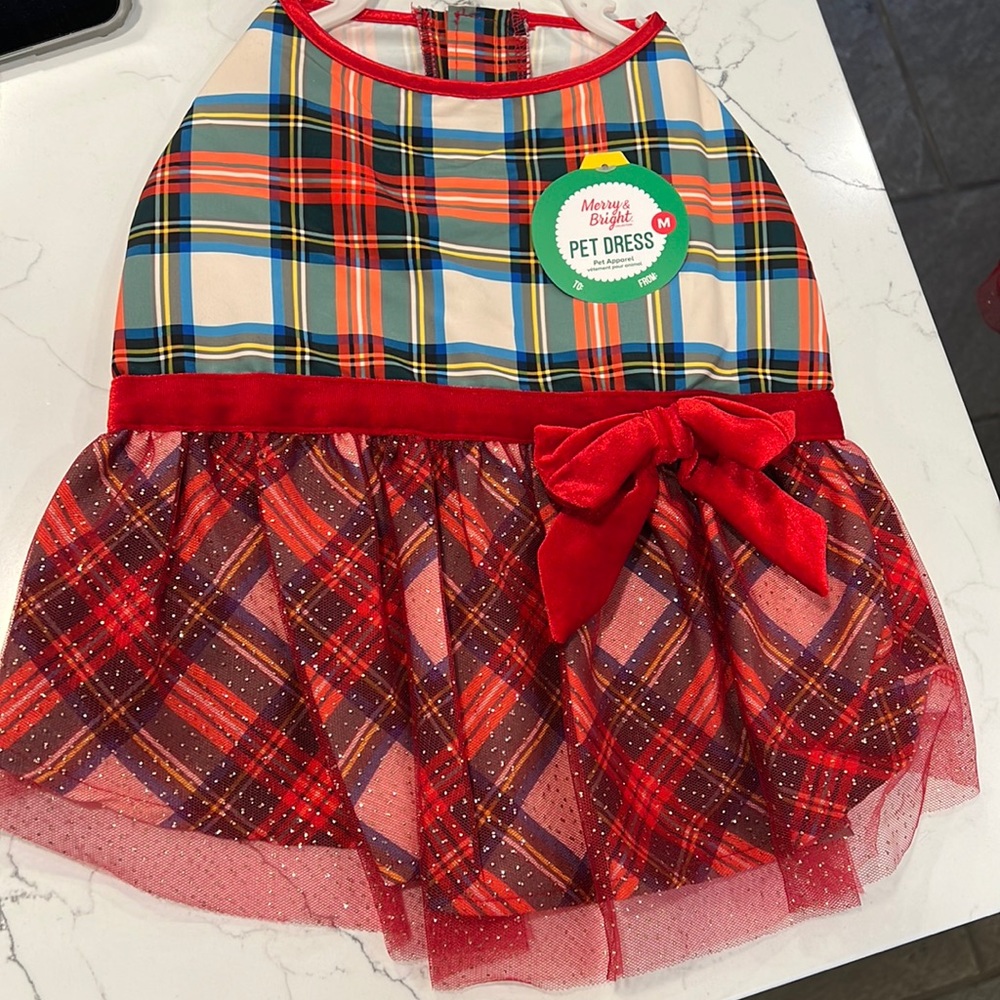 Dog holiday dress